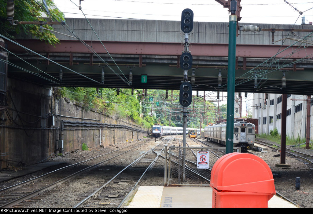 The 12:34PM Westbound Approaching Summit Station